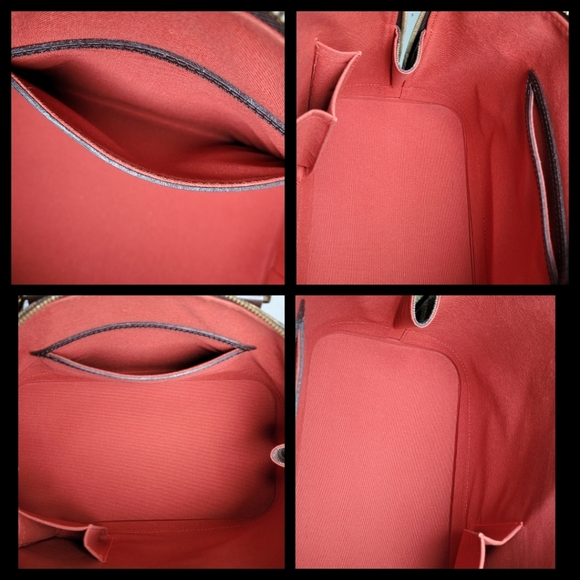 Authentic Louis Vuitton Damier Ebene Coated Canvas Leather Alma PM Satchel Bag - Picture 14 of 16